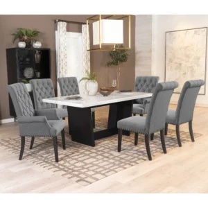 Marble Top Dining Set