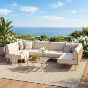7-Piece Outdoor Wicker Patio Furniture Set