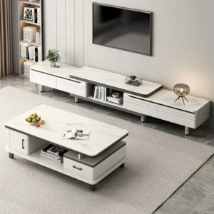 Modern LED TV Stand and Coffee Table