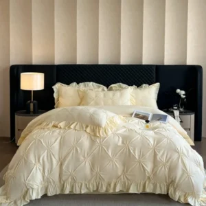 Solid color princess four-piece set